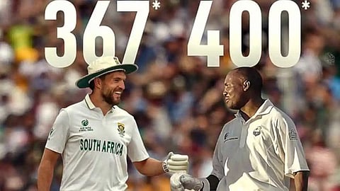 Brian Lara is a legend he should keep that record Wiaan Mulder reveals why he didn t break 400 runs record