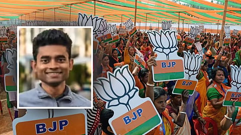 surendra kewat bjp leader 
