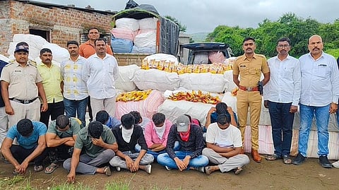     Illegal Gutkha Seizure  Akole taluka 