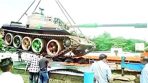 T-55 tank 