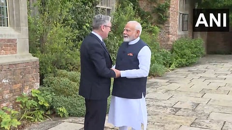 Keir Starmer- narendra modi 