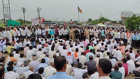 Purna-Tadkals road  Chakka Jam