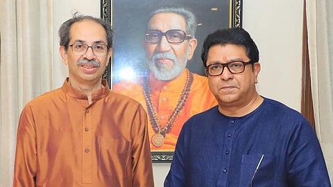 raj thackeray - uddhav thackeray birthday wish 