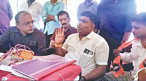 Anti-liquor Protest Kudal