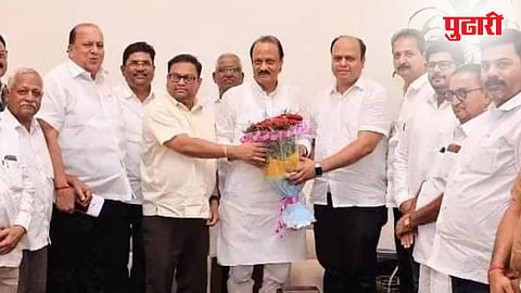 Rahul Patil joins Ajit Pawar
