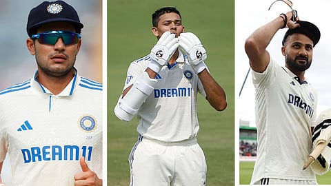 Shubhman - Yashswi Jaiswal - Akash Deep 