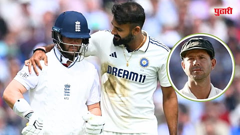 ricky ponting on Akash deep 