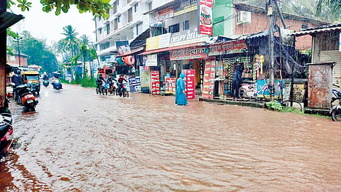 Malvan Market Waterlogging 