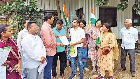 Dharavi rehab land issue