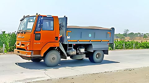 Illegal sand mining