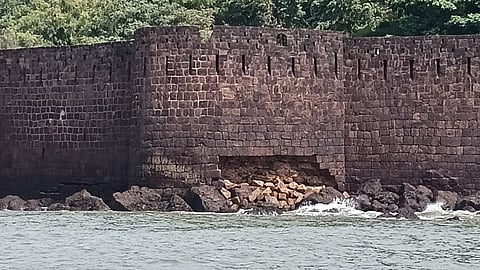 Vijaydurg Fort Damage 