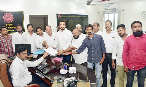NCP protest over garbage disposal