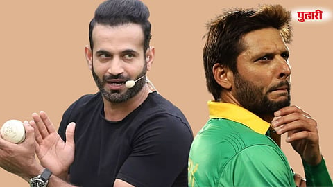 Irfan pathan - shahid afridi