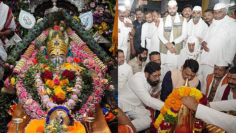 Alandi News: आळंदीत माऊलींच्या मंदिरावर सुवर्ण कलशारोहण; २२ किलो वजनाच्या कलशाने वेधले लक्ष 