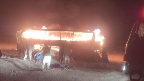 Afghanistan bus accident