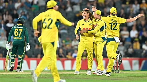 aus vs sa odi series australia big win south africa 276 run defeat