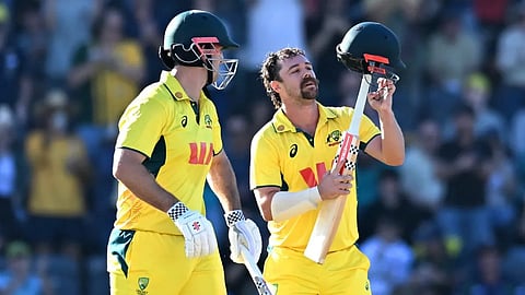 australia vs south africa 3rd odi travis head and mitchell marsh record break 250 runs opening partnership 