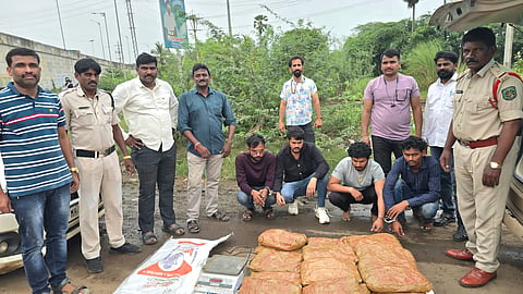 Pushpa Style Ganja Smuggling Kalyan Dombivali