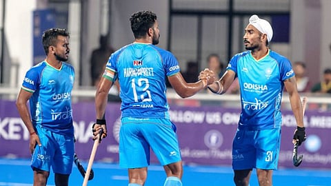 asia cup hockey 2025 india vs china india defeated china by 4 3 sarpanch sahab harmanpreet scored hat trick 