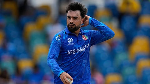 rashid khan new record he became second asian captain to take 50 wickets in t20i cricket 
