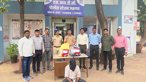 jalgaon crime police seize ganja worth 93 thousand one suspected accused arrested