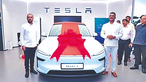 Tesla electric car