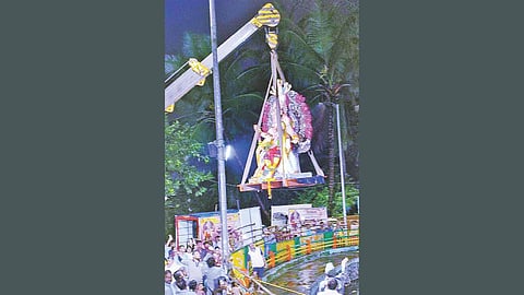 Navi Mumbai Ganpati visarjan