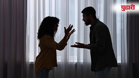 Husband Wife fight