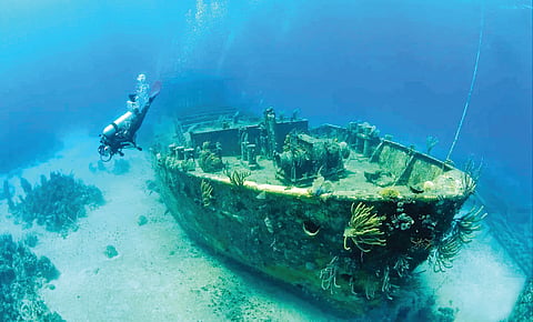 Sunken Treasure Ships