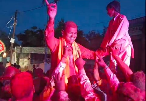 Agriculture Minister Dance