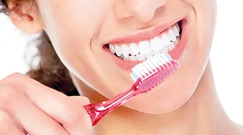 Brushing Teeth Twice Daily 