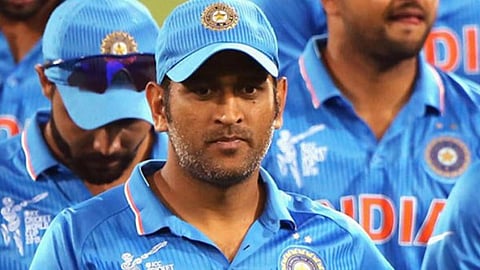 ms dhoni asia cup record