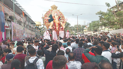 Sakharchauth Ganpati visarjan
