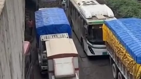 Thane city traffic