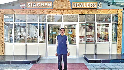 Siachin Hospital Visit  