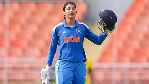 Smriti Mandhana Century : १८ चौकार-षटकार, ७७ चेंडूत शतक... स्मृती मानधनाची वादळी खेळी, कांगारूंची गोलंदाजी फोडली