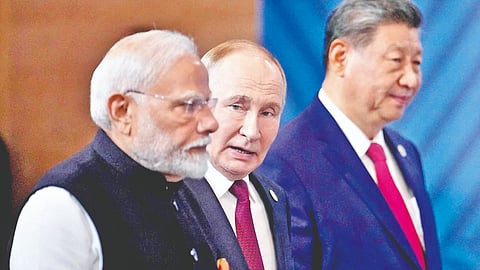 Modi Putin friendship
