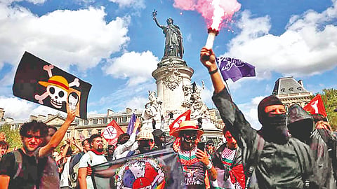 France’s big protest