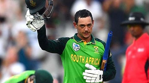 Quinton de Kock reverses ODI retirement ahead of Pakistan series