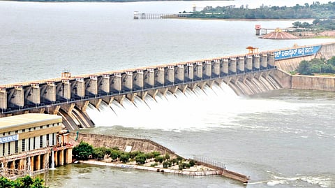 Almatti Reservoir Silt Storage 