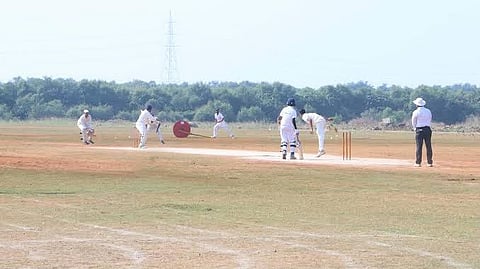Subhash Chandra Bose ground cricket pitch 