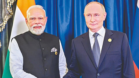 India will not bow to US pressure putin confident