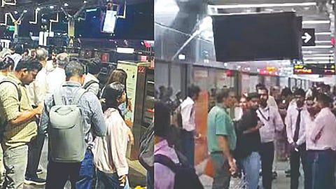 Mumbai Metro breakdown