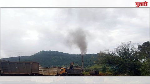 Illegal asphalt plant protest