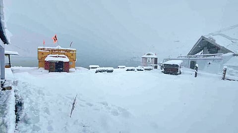 Kedarnath-Badrinath snowfall 