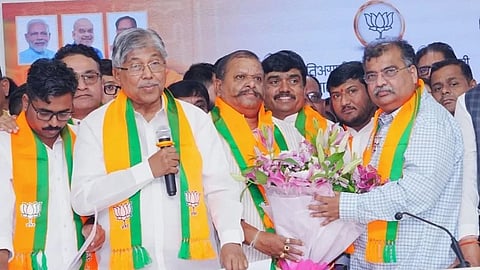 Murugud Praveensingh Patil join BJP  