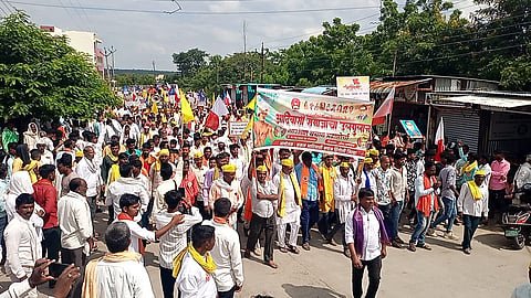 Aundha Tribal Reservation March