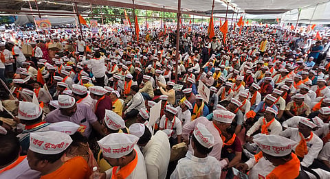 Kunbi Samaj protest