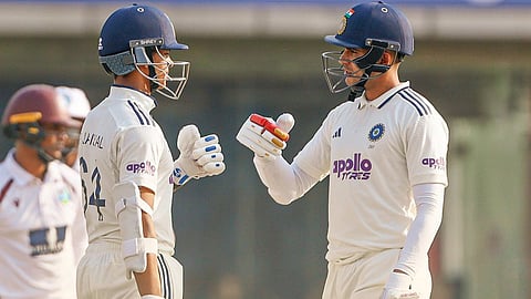 India vs West Indies 2nd Test Cricket Score Day 1 West Indies tour of India 2025 Arun Jaitley Stadium Delhi 