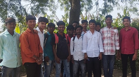 Dandegaon school exam fee issue 